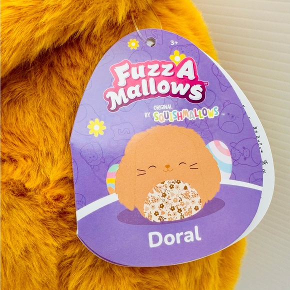 Squishmallows Fuzz A Mallows Doral the bunny - Picture 2 of 3